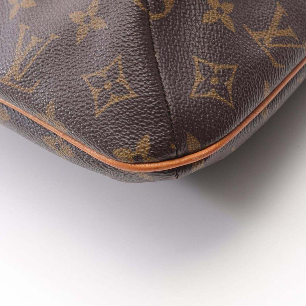 LOUIS VUITTON Brown Monogram Leather Shoulder Bag - Picture 12 of 13
